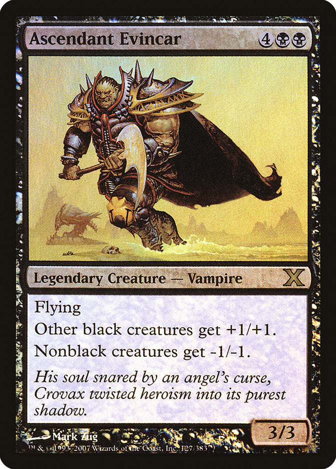 Ascendant Evincar (Premium Foil) [Tenth Edition] | Good Games Modbury
