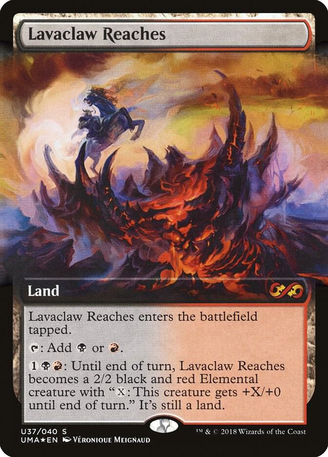 Lavaclaw Reaches U37/40 (Ultimate Masters: Box Toppers)  - Foil | Good Games Modbury