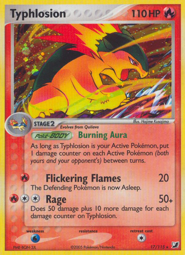 Typhlosion (17/115) [EX: Unseen Forces] | Good Games Modbury