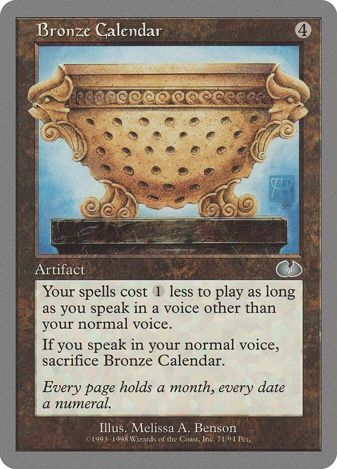 Bronze Calendar 71/94 (Unglued)  | Good Games Modbury