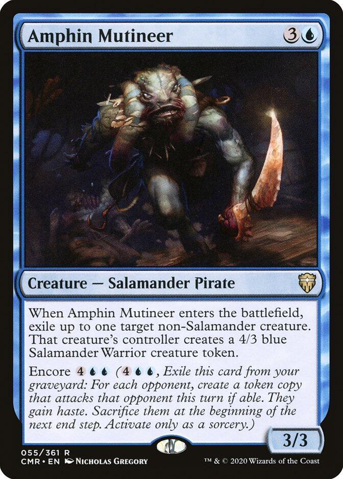 Amphin Mutineer 55/361 (Commander Legends)  | Good Games Modbury