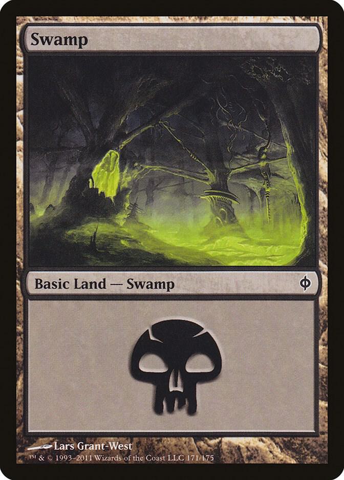 Swamp 171/175 (New Phyrexia)  | Good Games Modbury