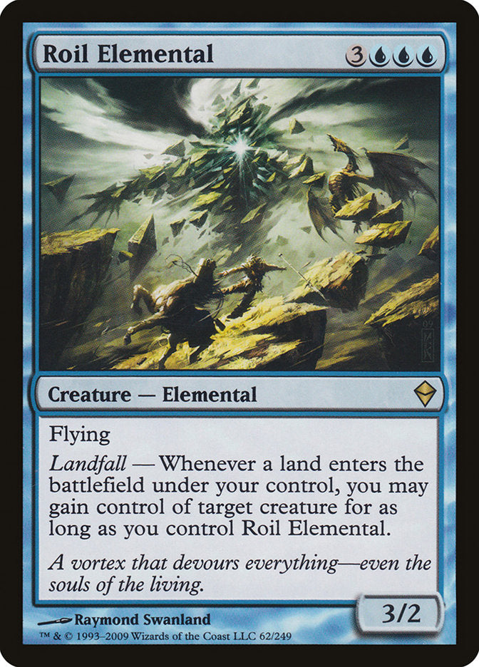 Roil Elemental 62/249 (Zendikar)  - Foil | Good Games Modbury