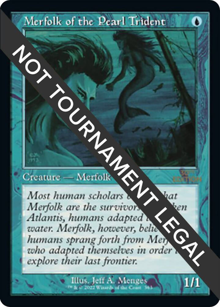 Merfolk of the Pearl Trident Retro Frame 363/594 (30th Anniversary Edition)  | Good Games Modbury