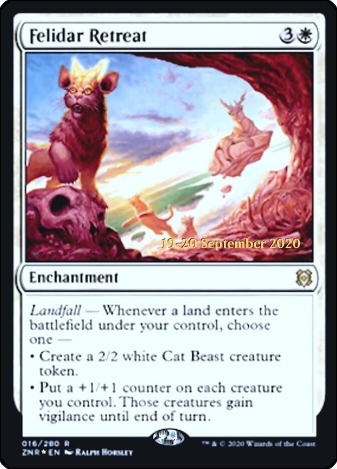 Felidar Retreat 16s/169 (Prerelease Cards)  - Foil | Good Games Modbury