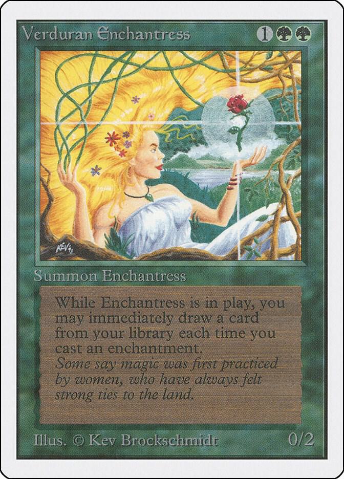 Verduran Enchantress 223/302 (Unlimited Edition)  | Good Games Modbury