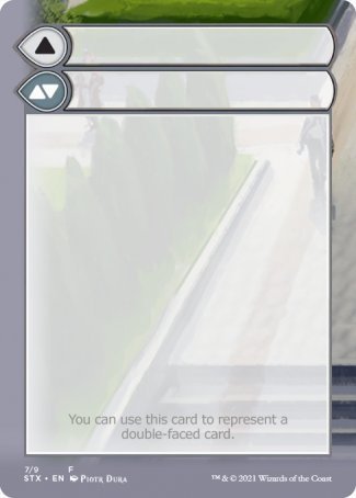 Helper Card (7/9) [Strixhaven: School of Mages Tokens] | Good Games Modbury