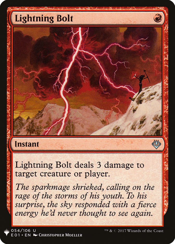 Lightning Bolt [Mystery Booster] | Good Games Modbury