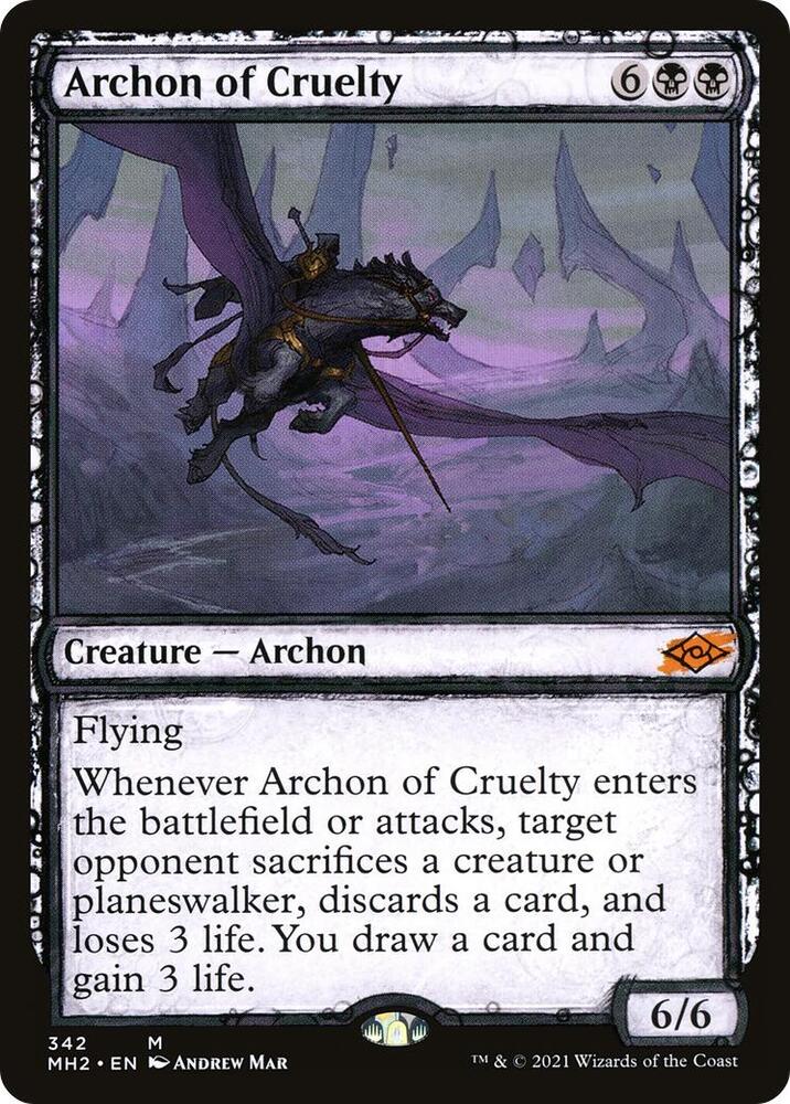Archon of Cruelty Showcase 342 (Modern Horizons 2)  | Good Games Modbury