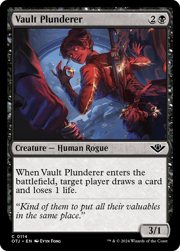 Vault Plunderer [Outlaws of Thunder Junction] | Good Games Modbury