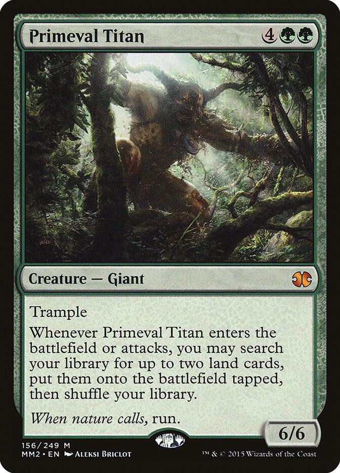 Primeval Titan 156/249 (Modern Masters 2015)  - Foil | Good Games Modbury