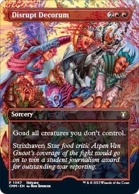 Disrupt Decorum 1067 (Launch Party & Release Event Promos)  - Foil | Good Games Modbury