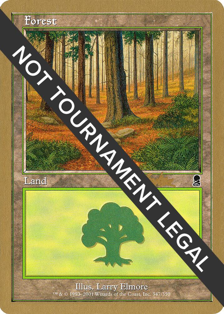 Forest 347 2002 Brian Kibler ODY bk347/153 (World Championship Decks)  | Good Games Modbury