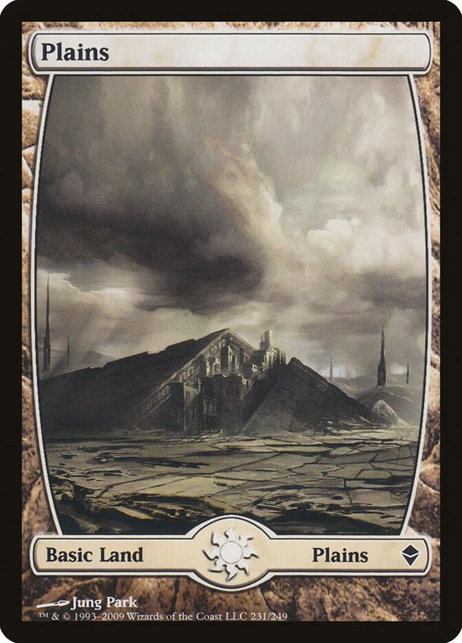 Plains 231/249 (Zendikar)  - Full Art | Good Games Modbury