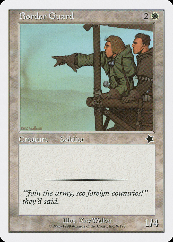 Border Guard 9/173 (Starter 1999)  | Good Games Modbury