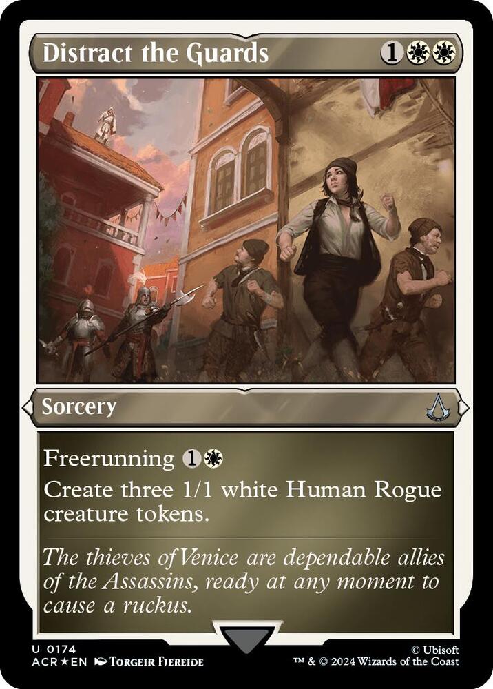 Distract the Guards 174 (Universes Beyond: Assassin's Creed)  - Foil | Good Games Modbury