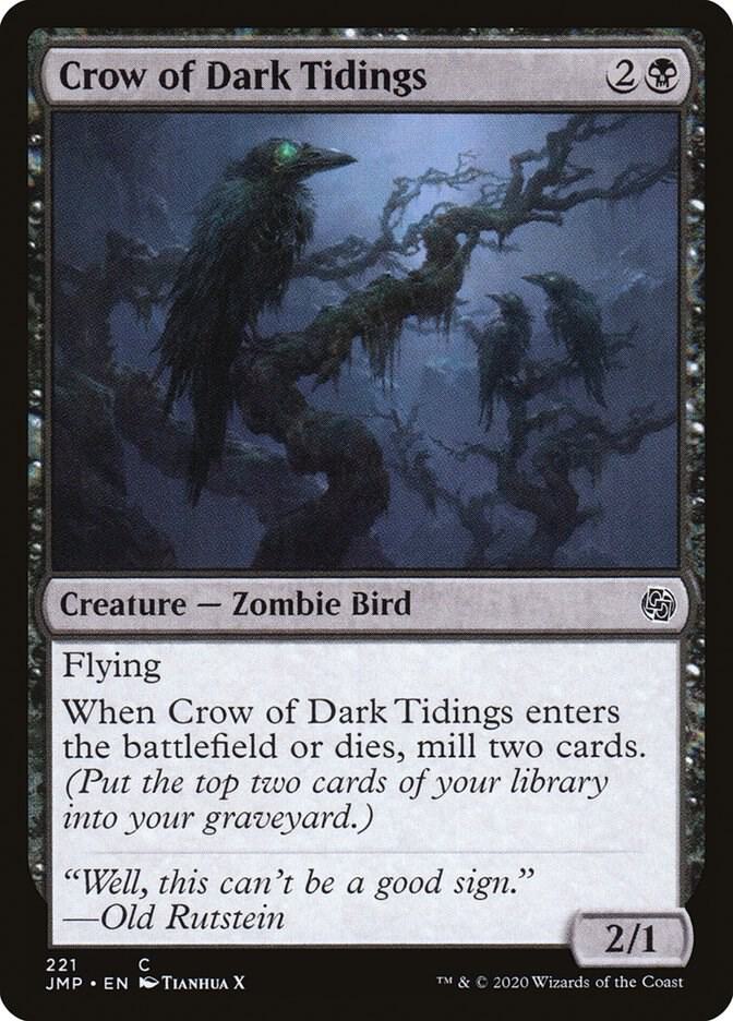 Crow of Dark Tidings 221/495 (Jumpstart)  | Good Games Modbury