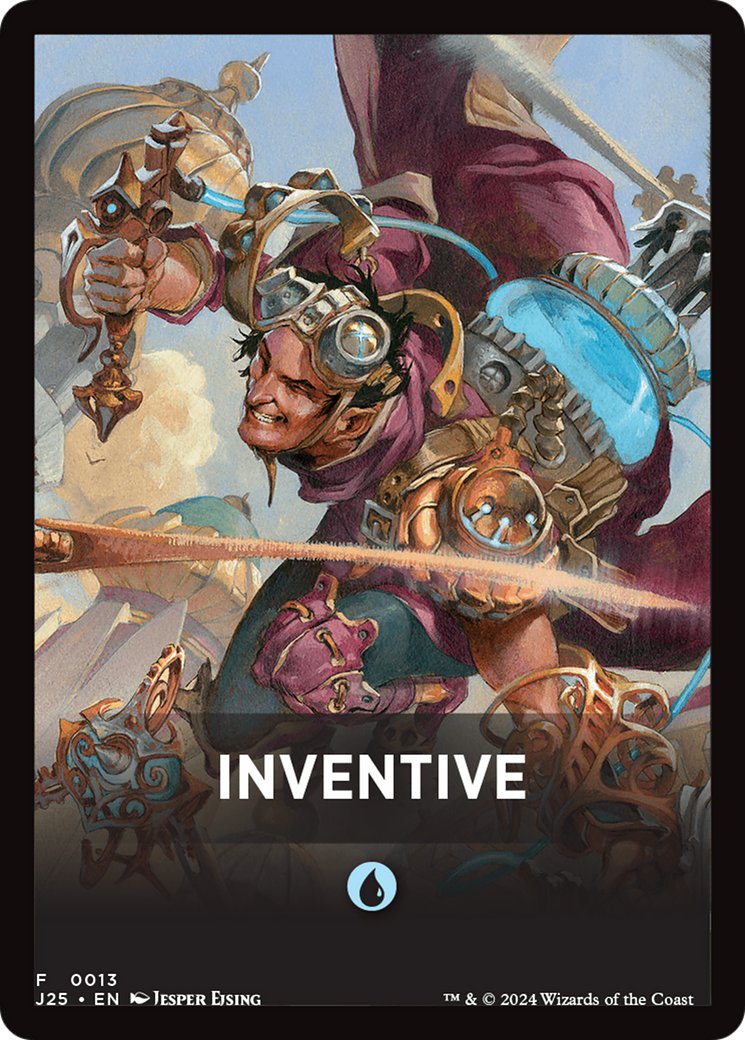 Inventive Theme Card [Foundations Jumpstart Front Cards] | Good Games Modbury