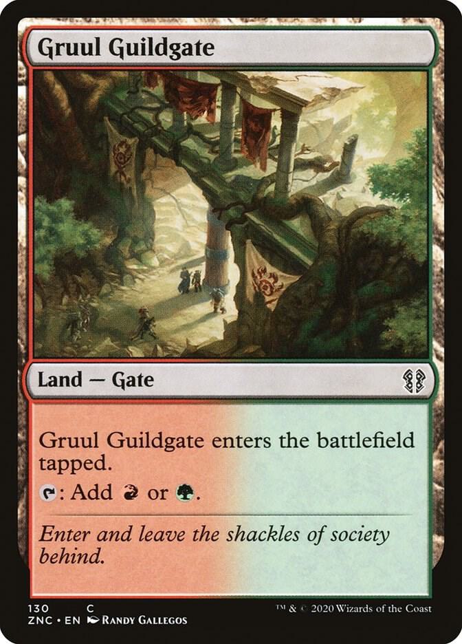 Gruul Guildgate 130/142 (Commander: Zendikar Rising)  | Good Games Modbury