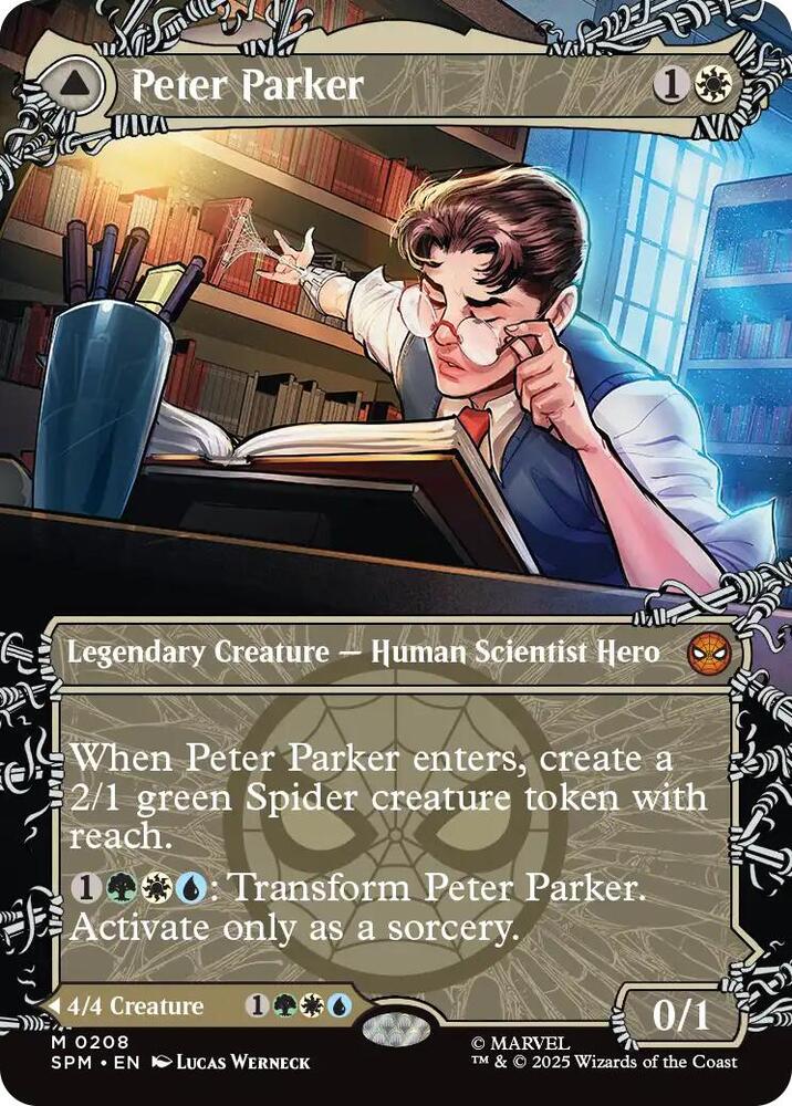 Peter Parker // Amazing Spider-Man 208/198 (Marvel's Spider-Man)  - Showcase | Good Games Modbury