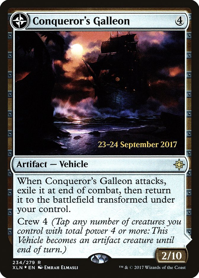 Conqueror's Galleon // Conqueror's Foothold 234s/120 (Prerelease Cards)  - Foil | Good Games Modbury