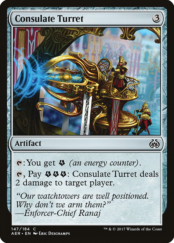 Consulate Turret 147/184 (Aether Revolt)  | Good Games Modbury