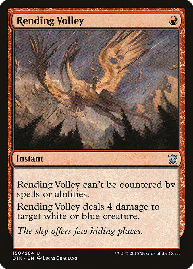 Rending Volley [Dragons of Tarkir] | Good Games Modbury