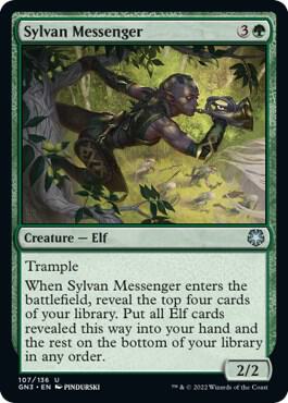 Sylvan Messenger 107/135 (Magic Game Night: Free-For-All)  | Good Games Modbury