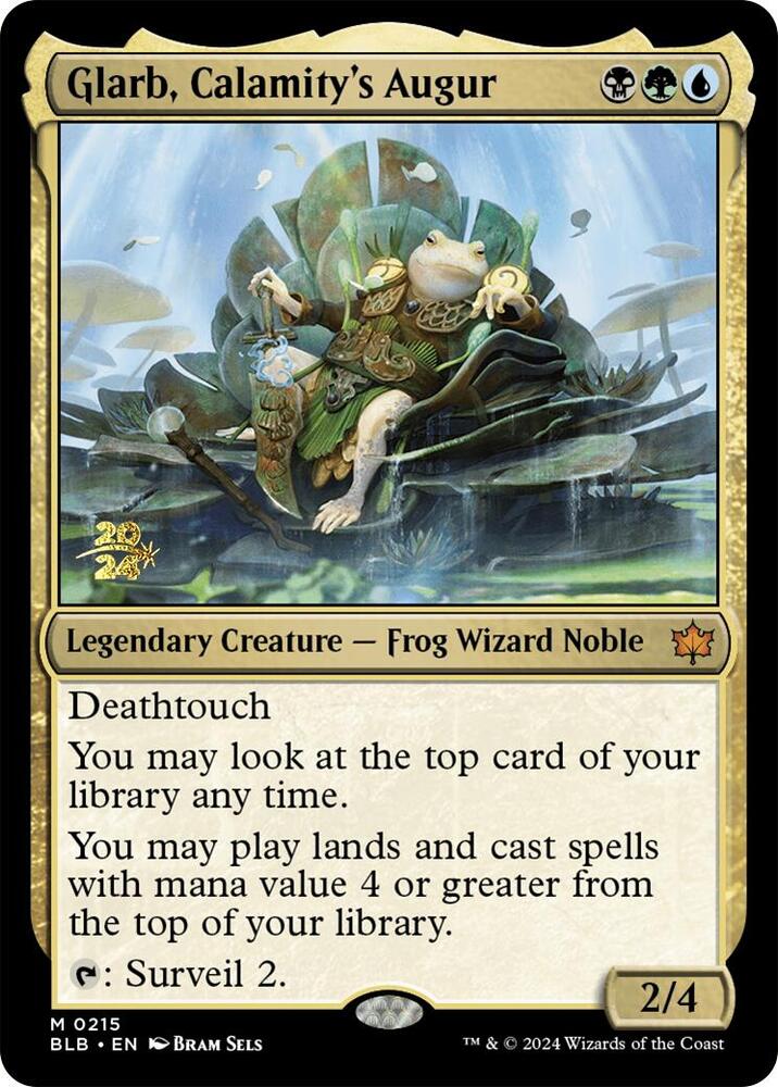 Glarb Calamitys Augur 215s/160 (Prerelease Cards)  - Foil | Good Games Modbury