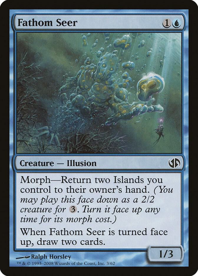 Fathom Seer 3/62 (Duel Decks: Jace vs. Chandra)  | Good Games Modbury
