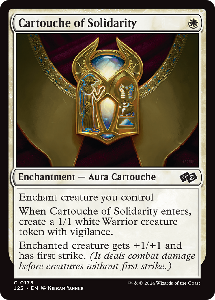 Cartouche of Solidarity [Foundations Jumpstart] | Good Games Modbury