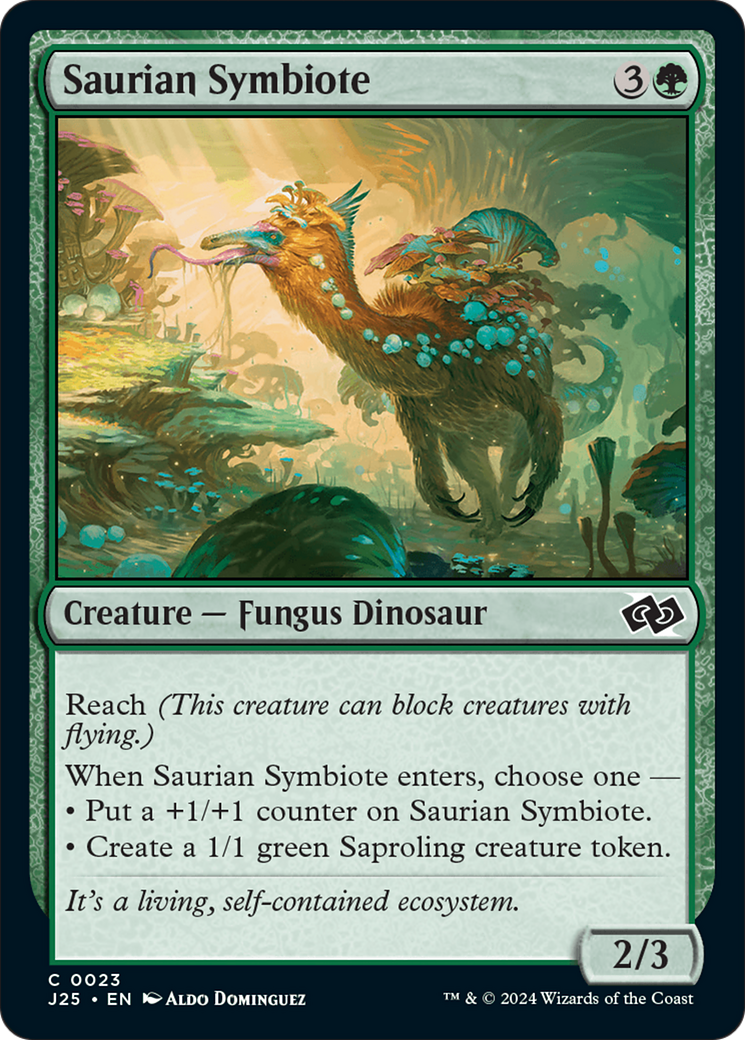 Saurian Symbiote [Foundations Jumpstart] | Good Games Modbury