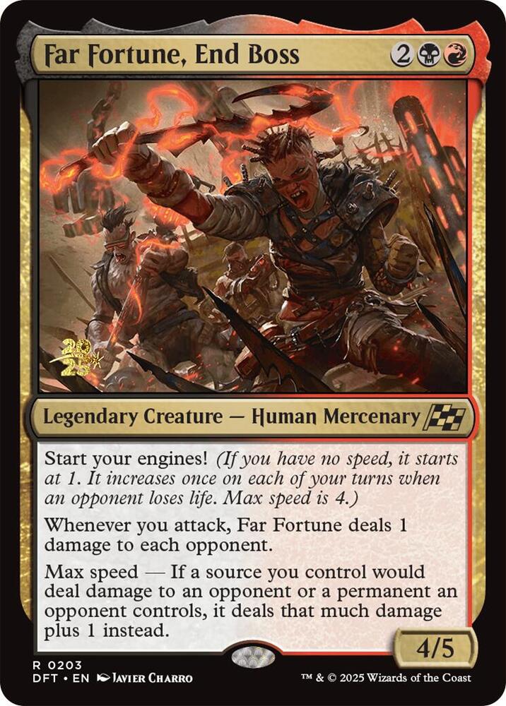 Far Fortune End Boss 203s/160 (Prerelease Cards)  - Foil | Good Games Modbury