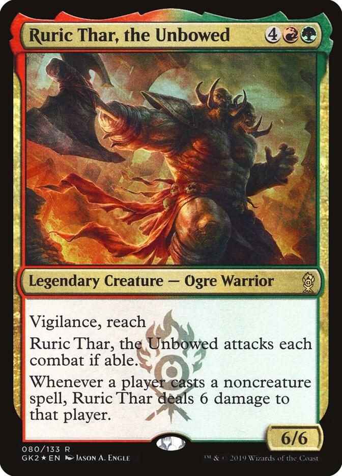 Ruric Thar, the Unbowed 80/133 (Ravnica Allegiance: Guild Kits)  - Foil | Good Games Modbury