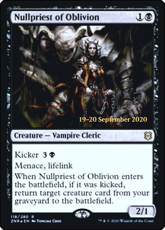 Nullpriest of Oblivion 118s/169 (Prerelease Cards)  - Foil | Good Games Modbury