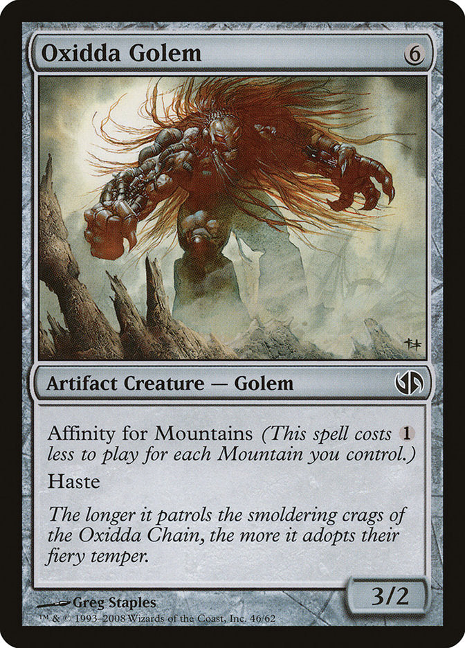 Oxidda Golem [Duel Decks: Jace vs. Chandra] | Good Games Modbury