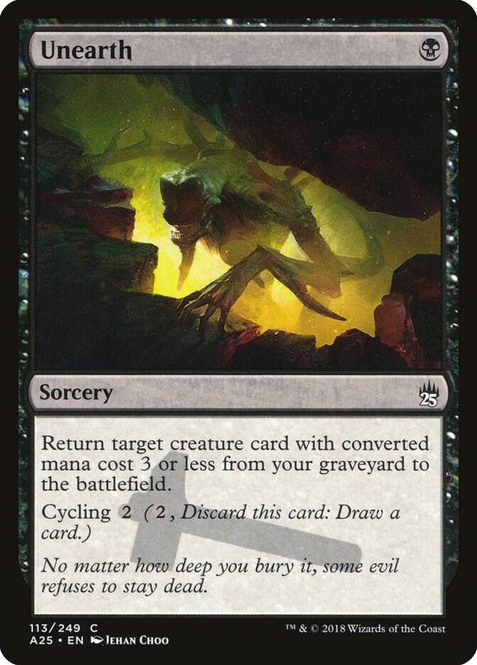 Unearth 113/249 (Masters 25)  - Foil | Good Games Modbury