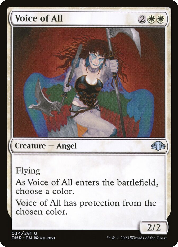 Voice of All 34/261 (Dominaria Remastered)  - Foil | Good Games Modbury