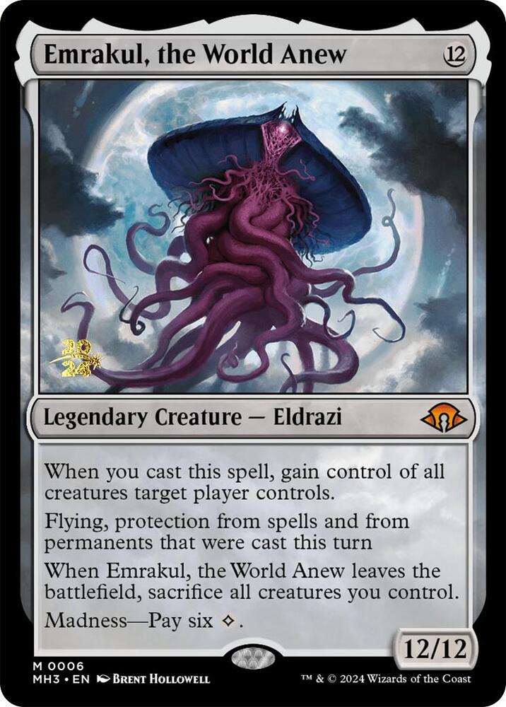 Emrakul the World Anew 6s/90 (Prerelease Cards)  - Foil | Good Games Modbury