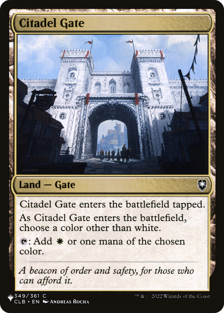 Citadel Gate [The List] | Good Games Modbury