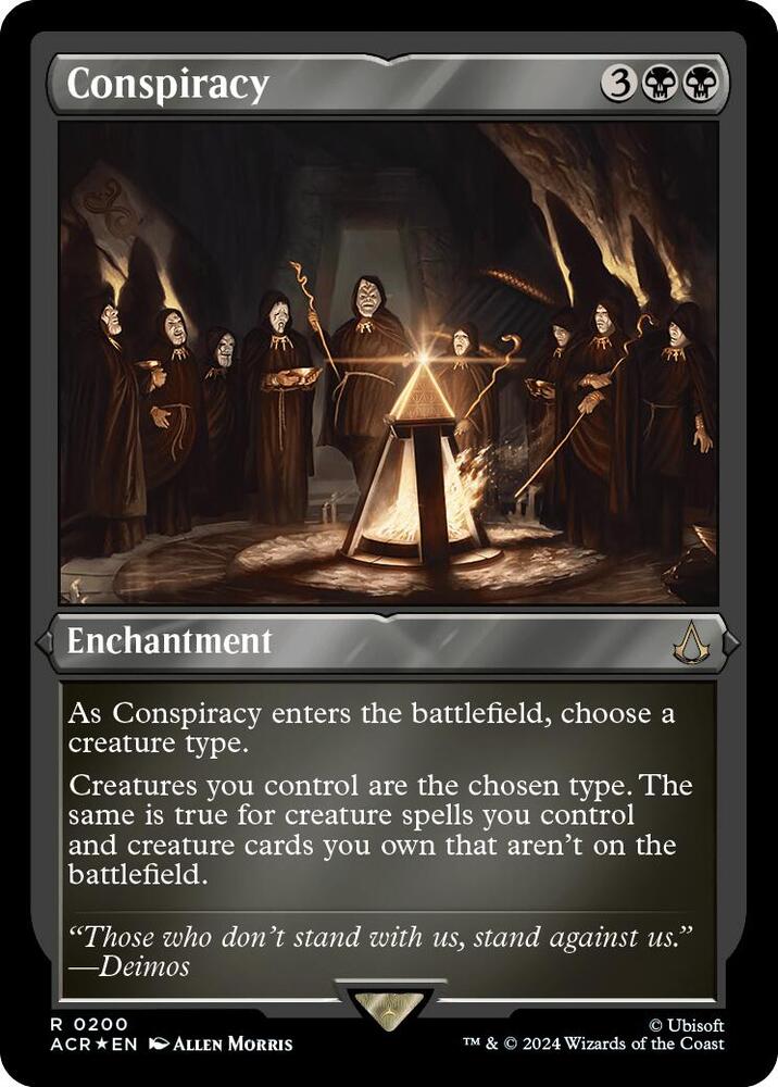 Conspiracy 200 (Universes Beyond: Assassin's Creed)  - Etched Foil | Good Games Modbury