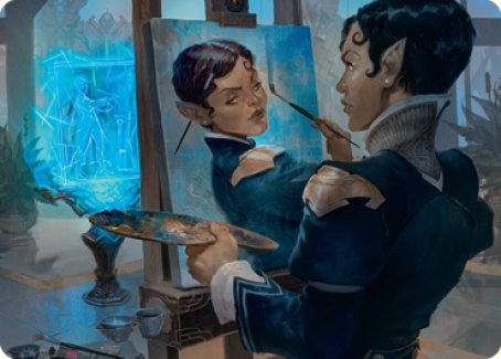 Parnesse, the Subtle Brush Art Card [Streets of New Capenna Art Series] | Good Games Modbury