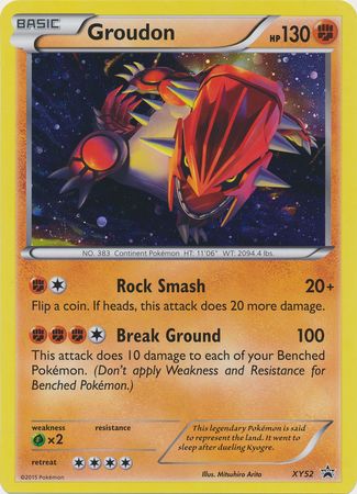 Groudon (XY52) (Jumbo Card) [XY: Black Star Promos] | Good Games Modbury