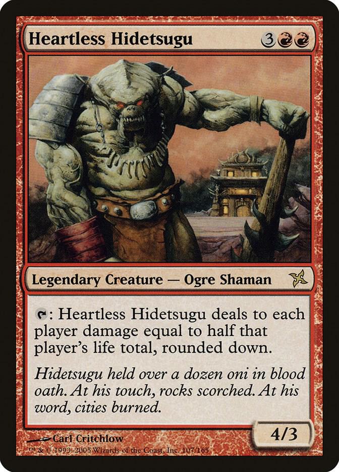 Heartless Hidetsugu 107/165 (Betrayers of Kamigawa)  - Foil | Good Games Modbury