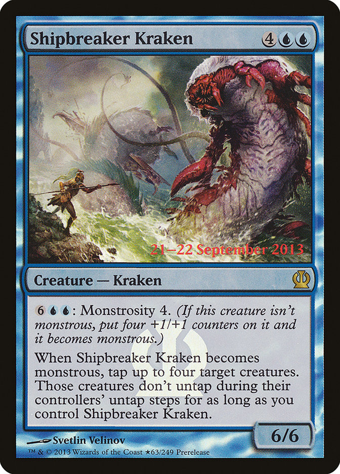 Shipbreaker Kraken [Theros Prerelease Promos] | Good Games Modbury