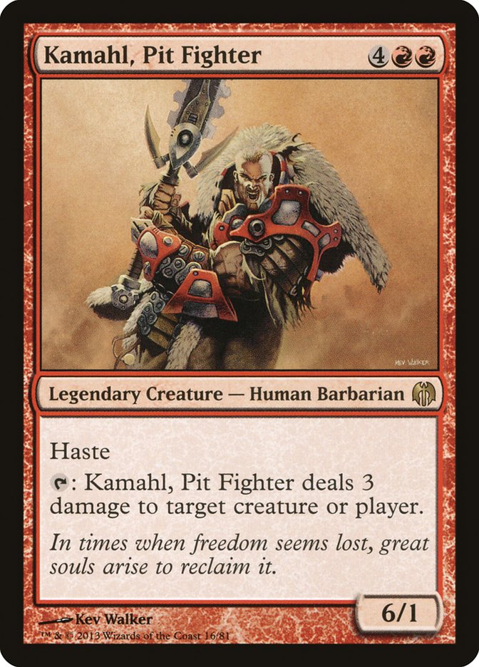 Kamahl, Pit Fighter [Duel Decks: Heroes vs. Monsters] | Good Games Modbury