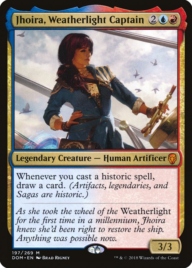 Jhoira, Weatherlight Captain [Dominaria] | Good Games Modbury