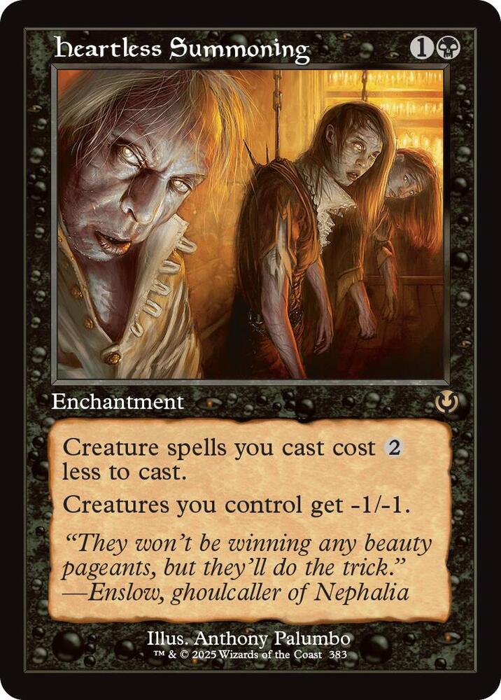 Heartless Summoning 383 (Innistrad Remastered)  - Retro | Good Games Modbury