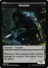 Assassin // Morph Double-Sided Token [Commander 2019 Tokens] | Good Games Modbury