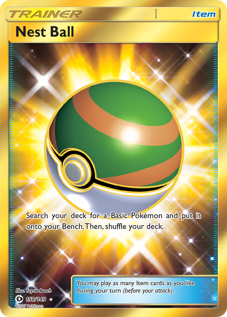 Nest Ball (158/149) [Sun & Moon: Base Set] | Good Games Modbury